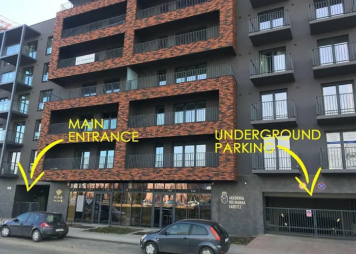 Navyblue Apartment Cracow Free Parking Tv